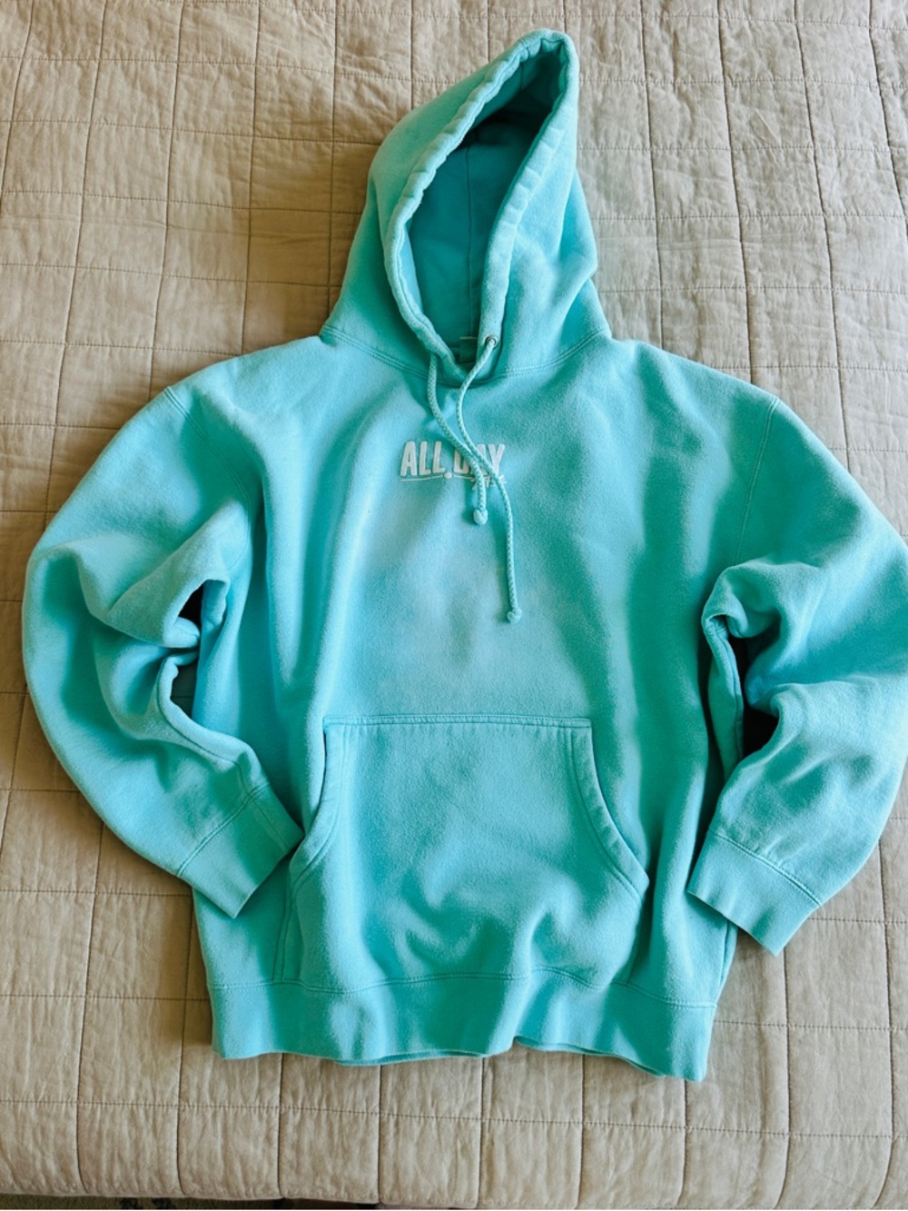 “All Day Ace” Light Blue Unisex Hoodie